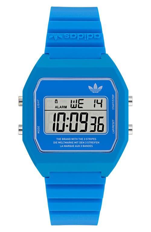 adidas Digital Two Resin Strap Watch, 36mm Product Image