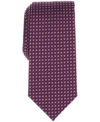 Alfani Mens Marlin Mini-Square Tie, Created for Macys Product Image