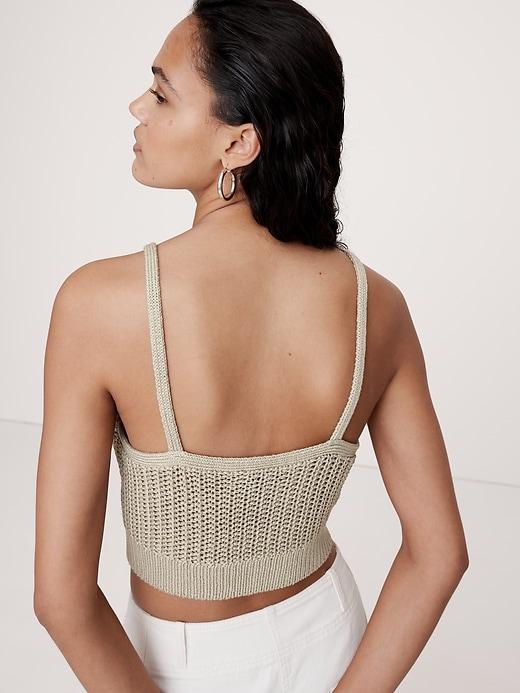 Cotton Cropped Tank Product Image