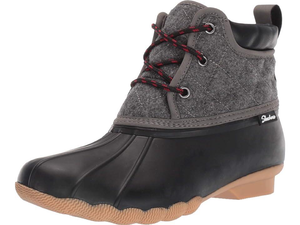 SKECHERS Pond - Lil Puddles Charcoal) Women's Shoes Product Image