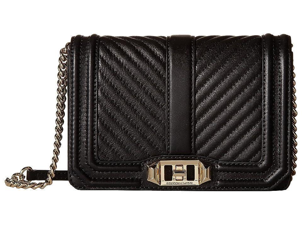 Rebecca Minkoff Small Love Leather Crossbody Bag Product Image