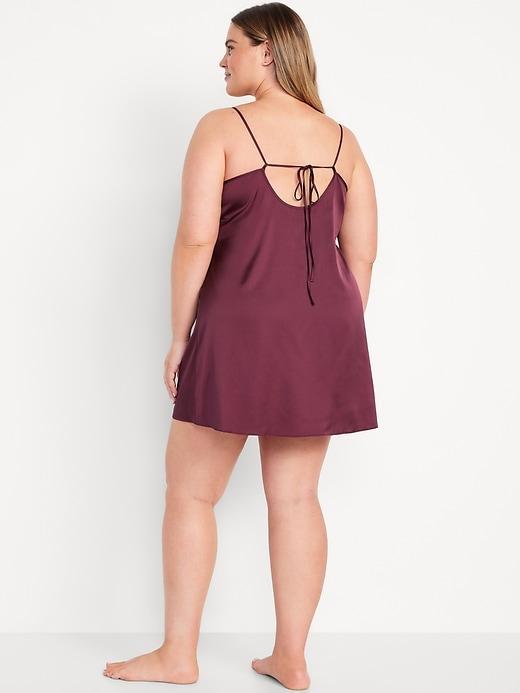 Strappy Satin Nightgown Product Image