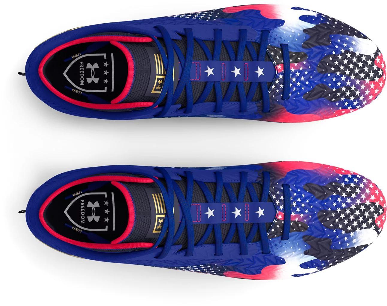 Men's UA Spotlight 4 MC USA Football Cleats Product Image