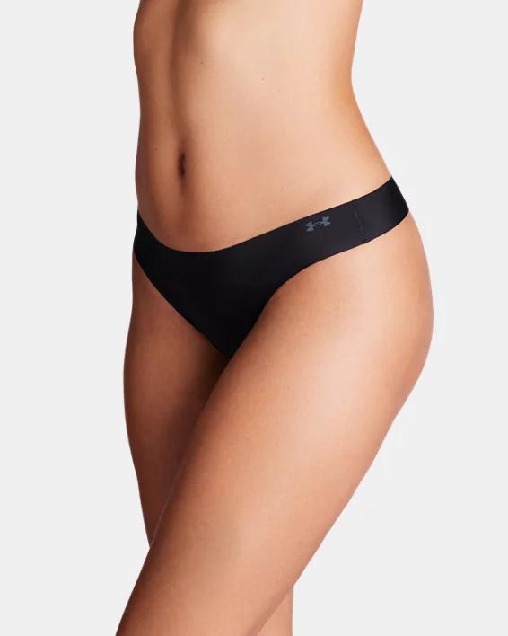 Women's UA Pure Stretch 3-Pack No Show Thong Product Image