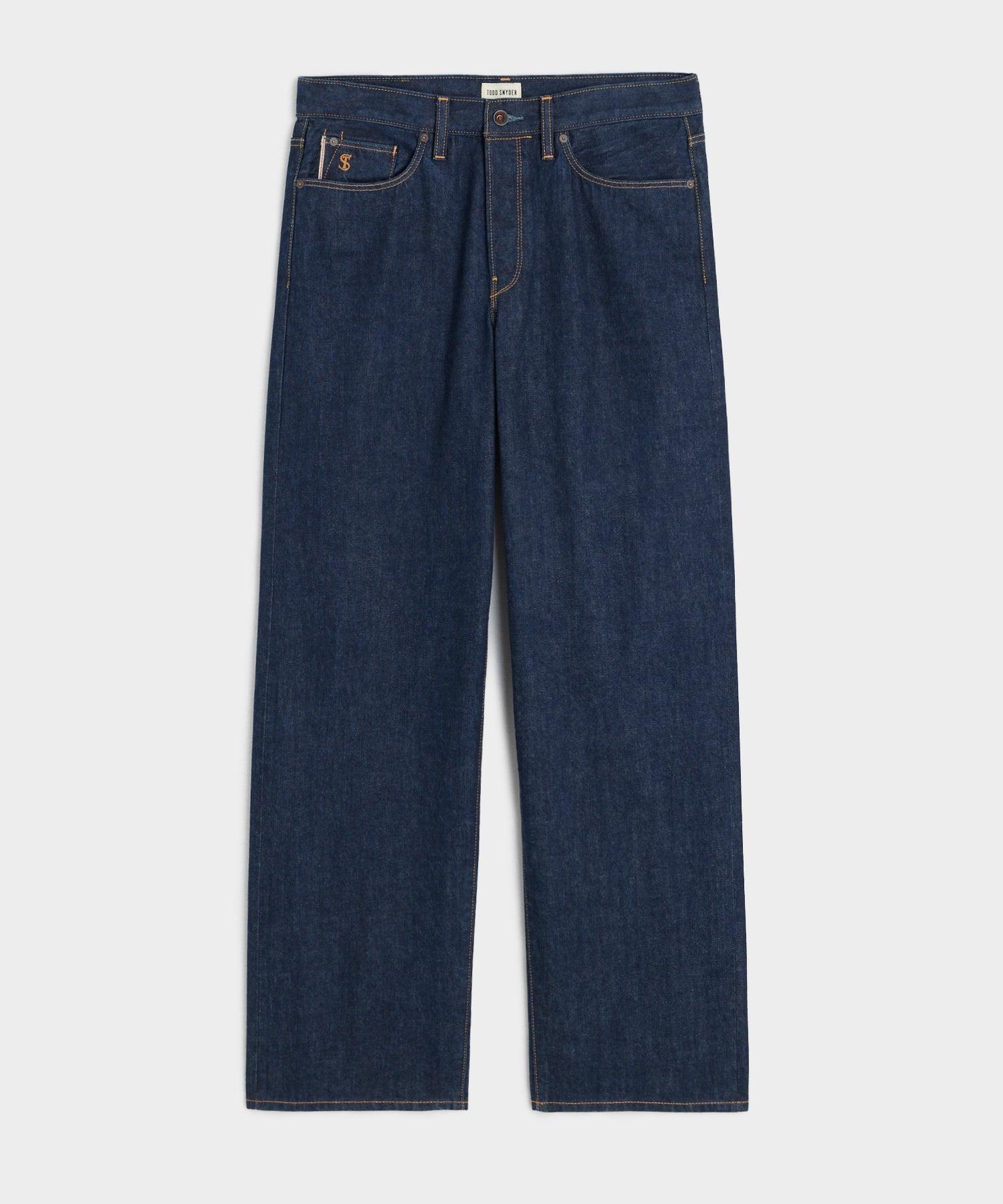 Relaxed Selvedge Jean in Indigo Rinse Product Image