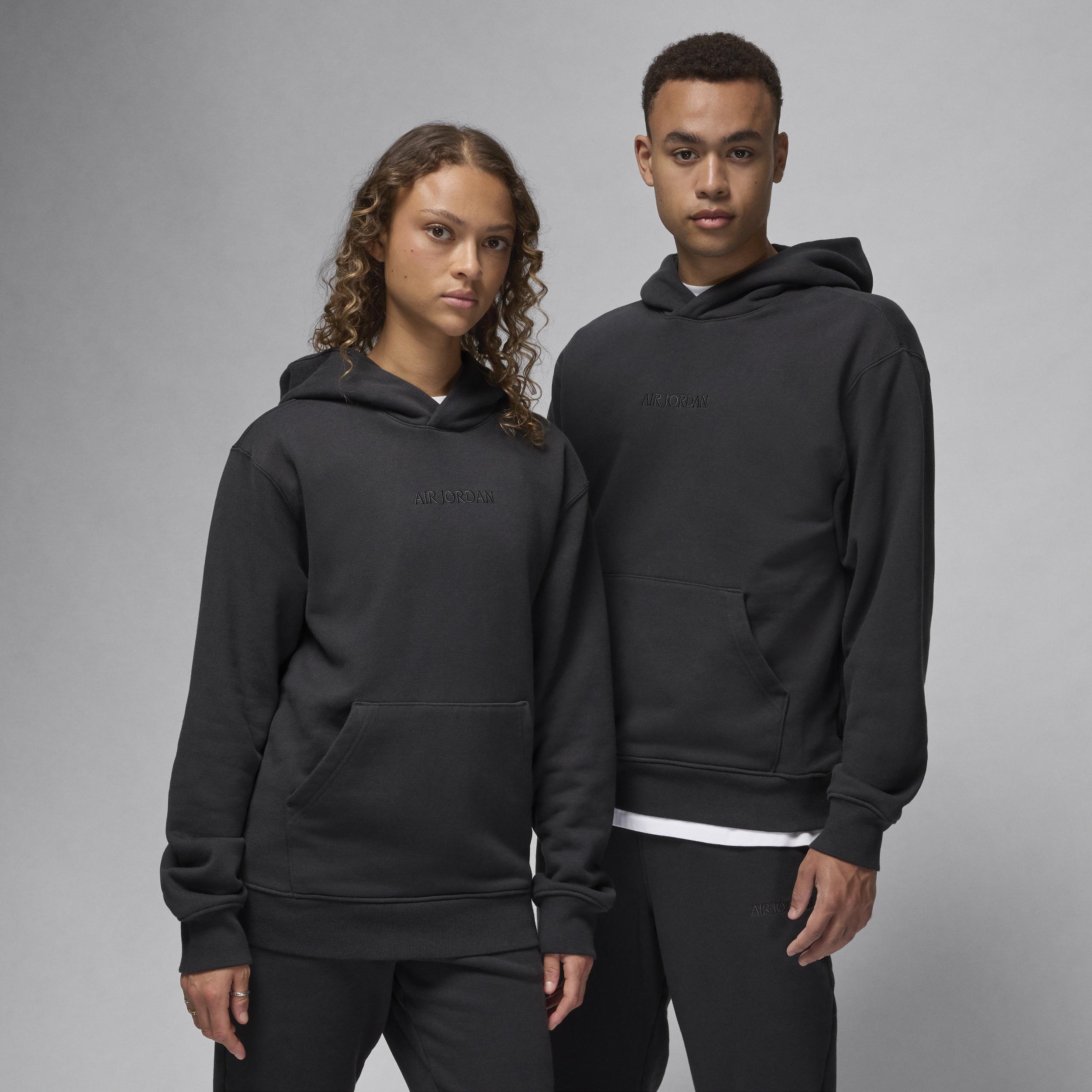 Mens Air Jordan Wordmark Fleece Pullover Hoodie Product Image