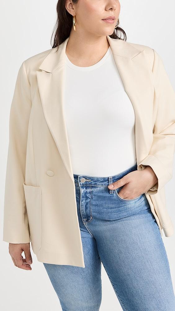 Good American Woven Blazer 2.0 | Shopbop Product Image