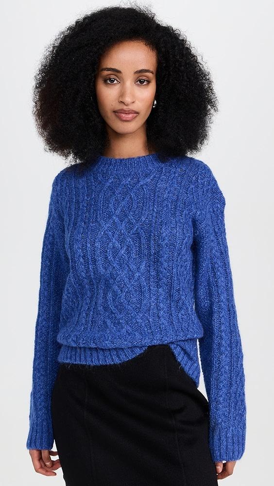 Alex Mill Willow Fisherman Sweater In Mohair Wool | Shopbop Product Image