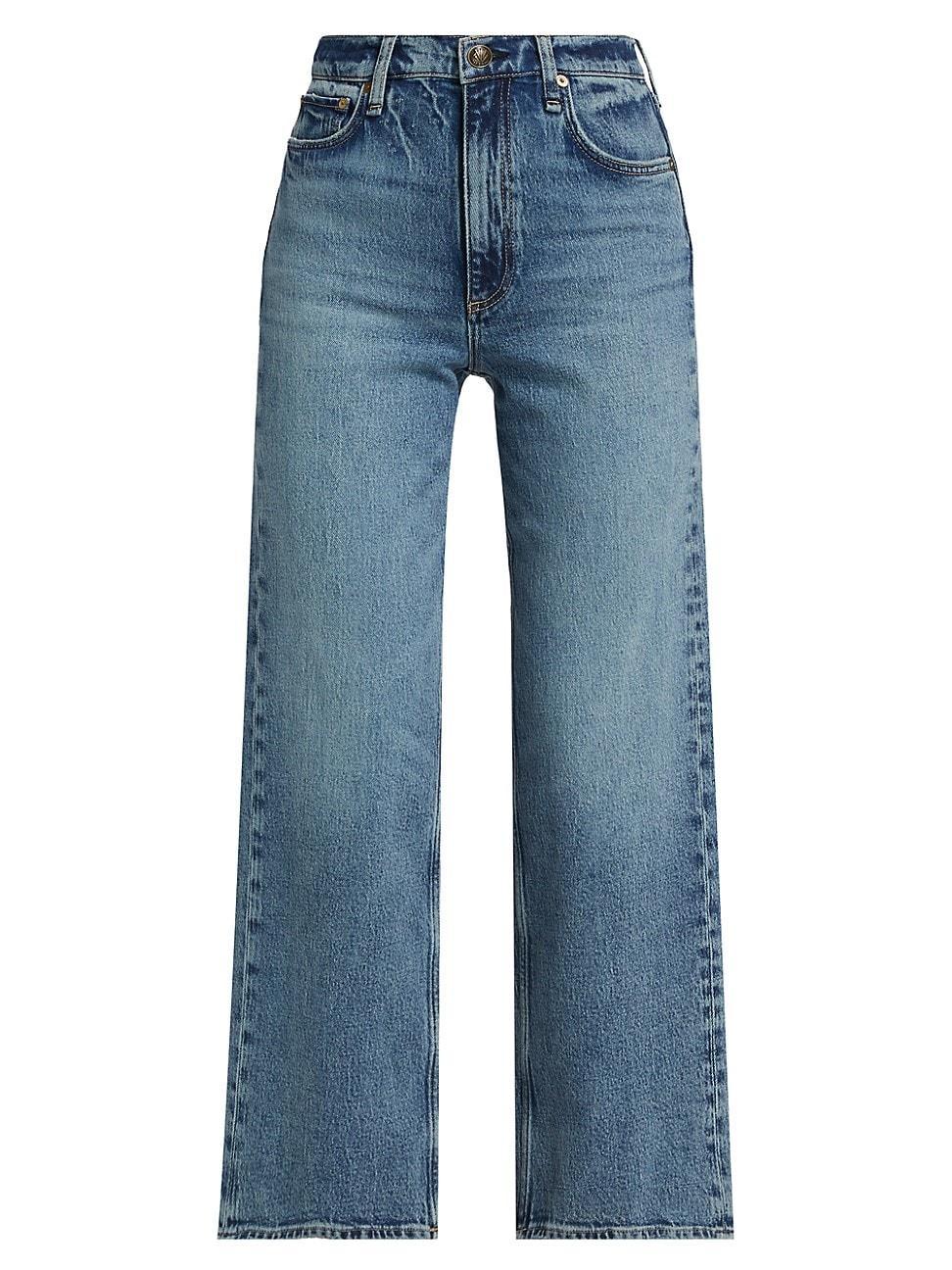 Womens Shea High-Rise Straight-Fit Jeans Product Image