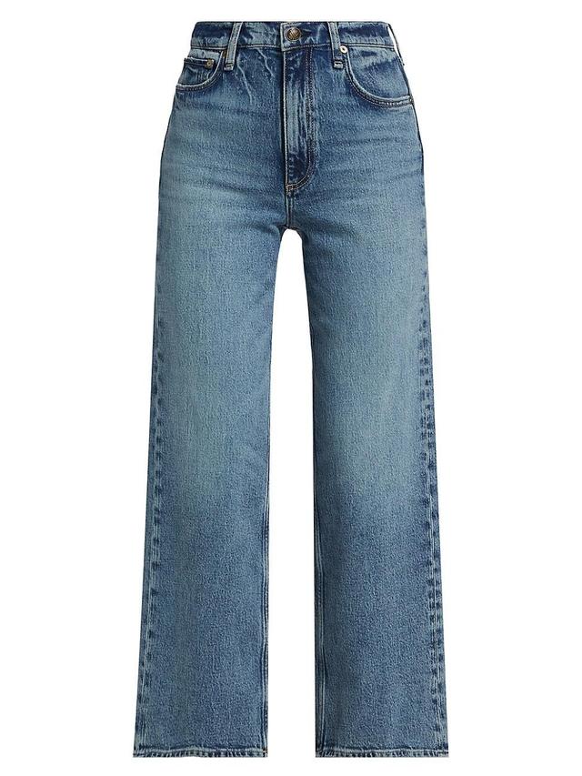 Womens Shea High-Rise Straight-Fit Jeans Product Image