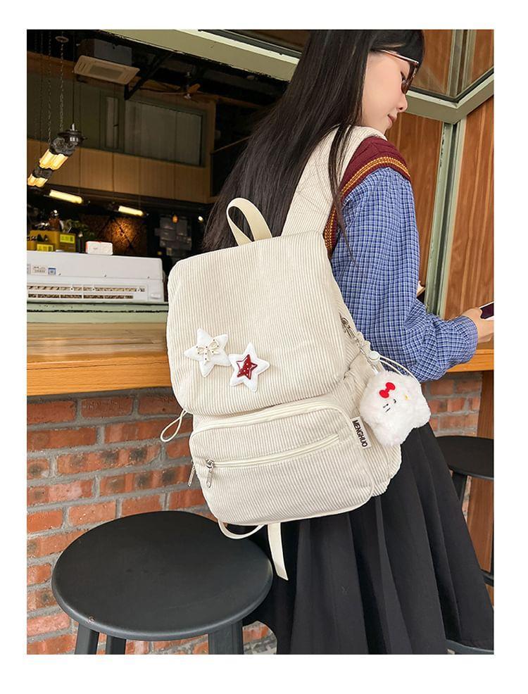 Multi-Pocket Flap Backpack Product Image