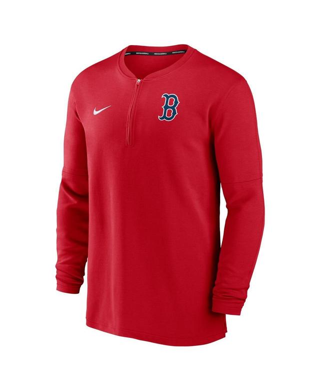 NIKE Men's  Red Boston Red Sox Authentic Collection Game Time Performance Quarter-zip Top Product Image