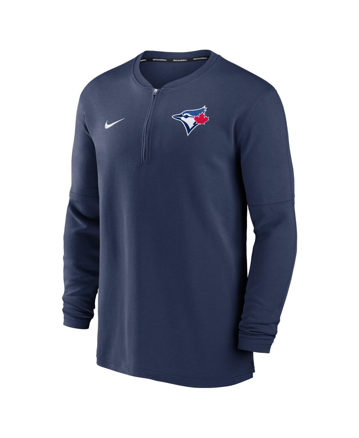 NIKE Men's  Navy Toronto Blue Jays Authentic Collection Game Time Performance Quarter-zip Top Product Image