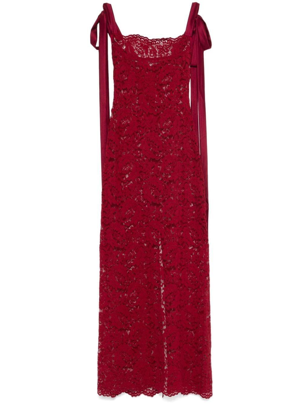 x Rue Ra corded-lace maxi dress product image