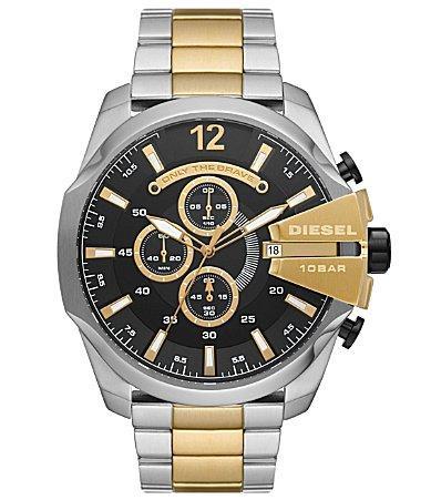 Diesel Mega Chief Chronograph Two-Tone Stainless Steel Watch Product Image