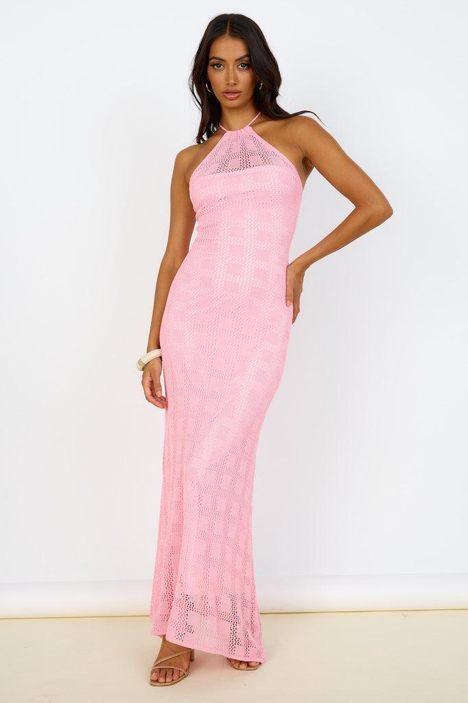 Kombucha Maxi Dress Pink product image