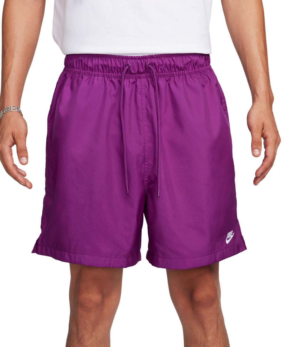 Mens  Club Flow Shorts In Viotech/white Product Image