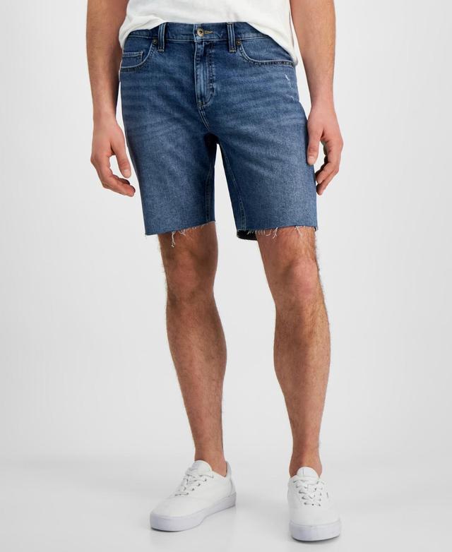 Men's Cali Regular-Fit Cutoff 9 Denim Shorts, Created for Macy's  Product Image