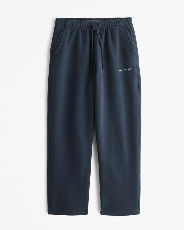 Baggy Logo Open-Hem Sweatpant Product Image