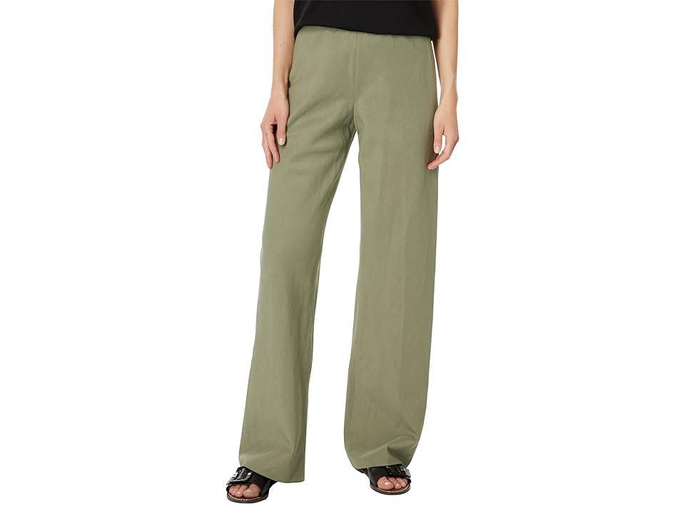 Womens Cotton-Blend Straight-Leg Pants Product Image