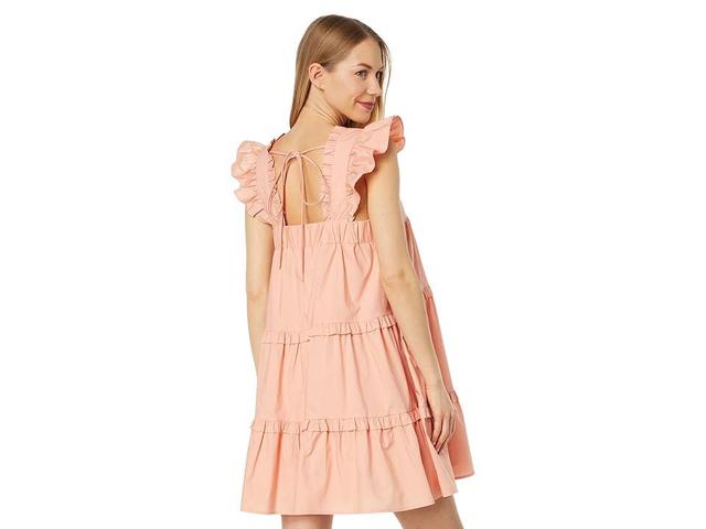 Womens Byblos Ruffled Shift Minidress Product Image