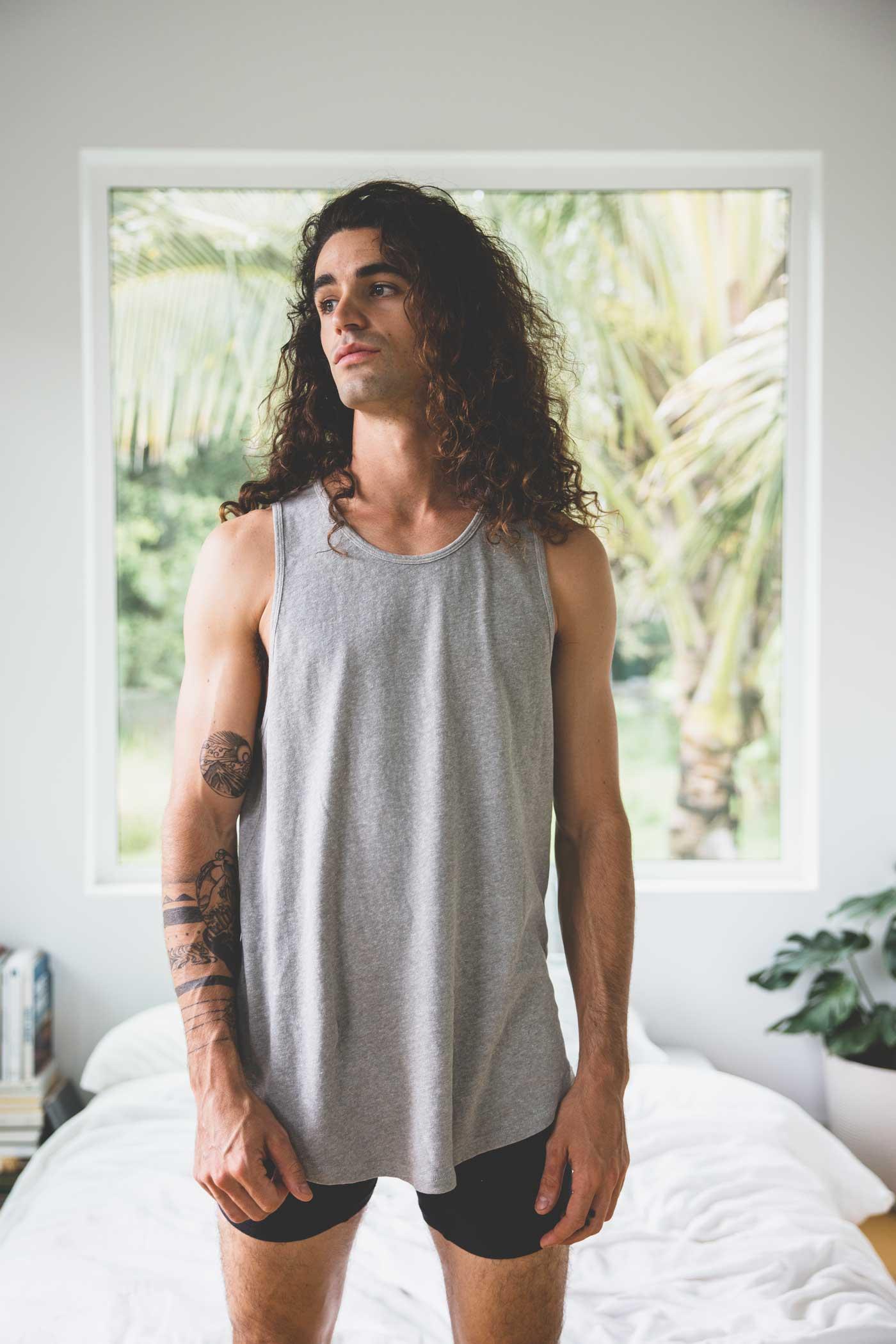 Heathered Tank Top Male Product Image