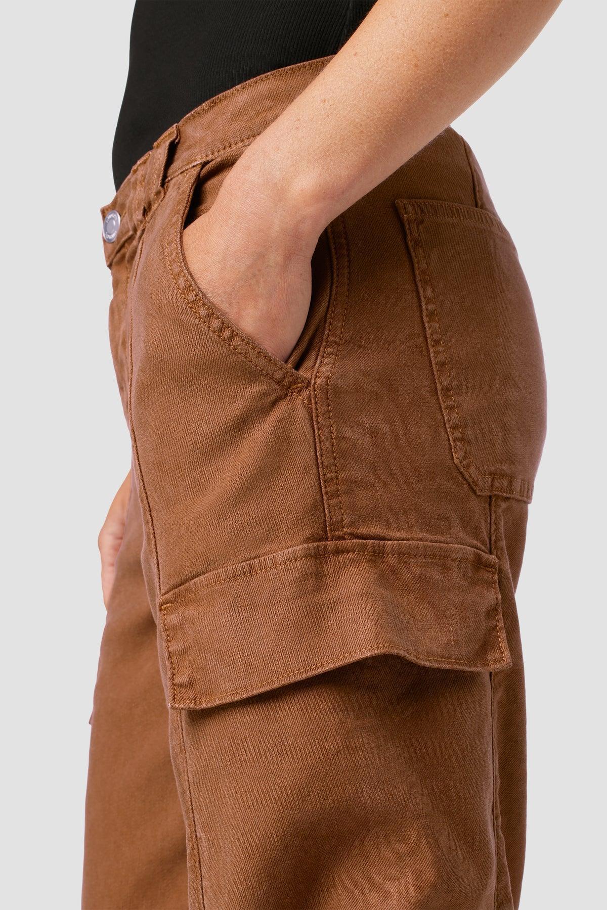 Mid-Rise Utility Wide Leg Cargo Female Product Image