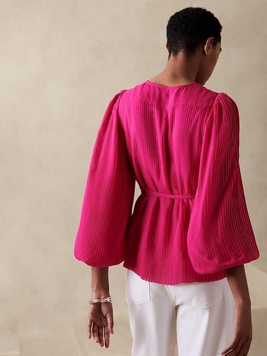 Pleated Blouse Product Image