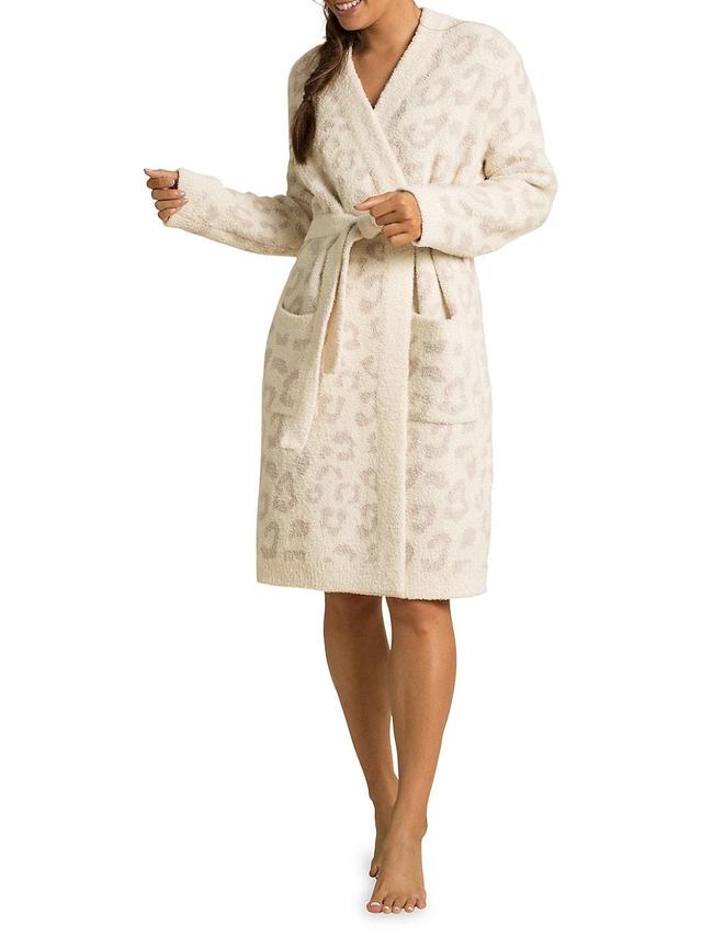 Womens Cozychic Leopard Robe Product Image