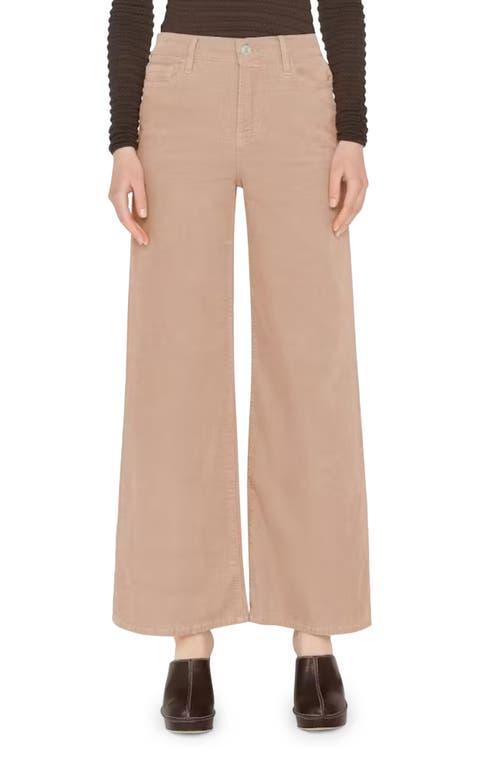 Womens Le Slim Palazzo High-Rise Stretch Cropped Wide-Leg Jeans Product Image