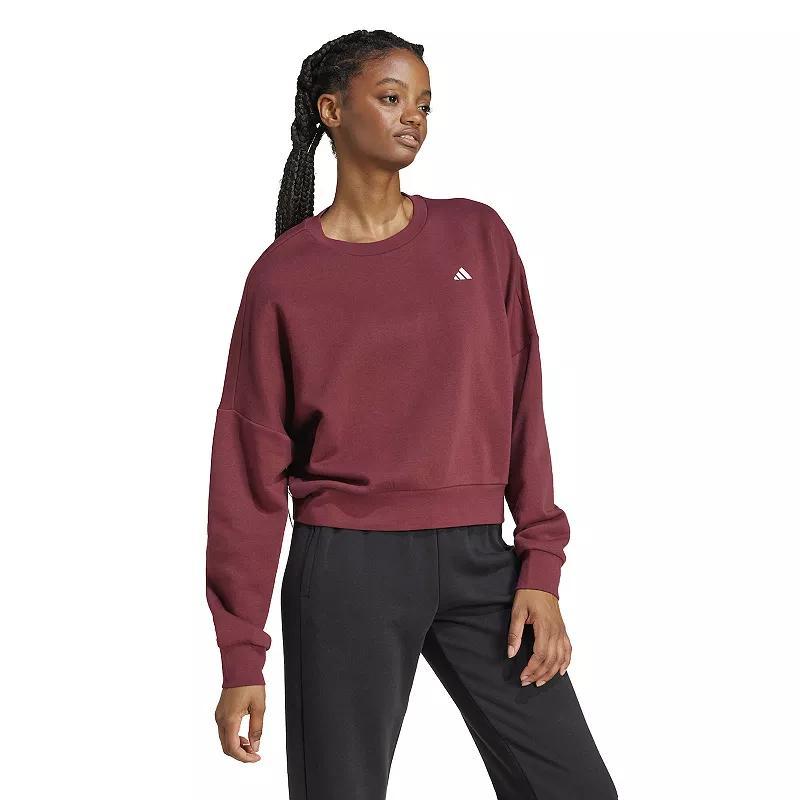 Womens adidas Essentials Feel Cozy Sportswear Sweatshirt Product Image