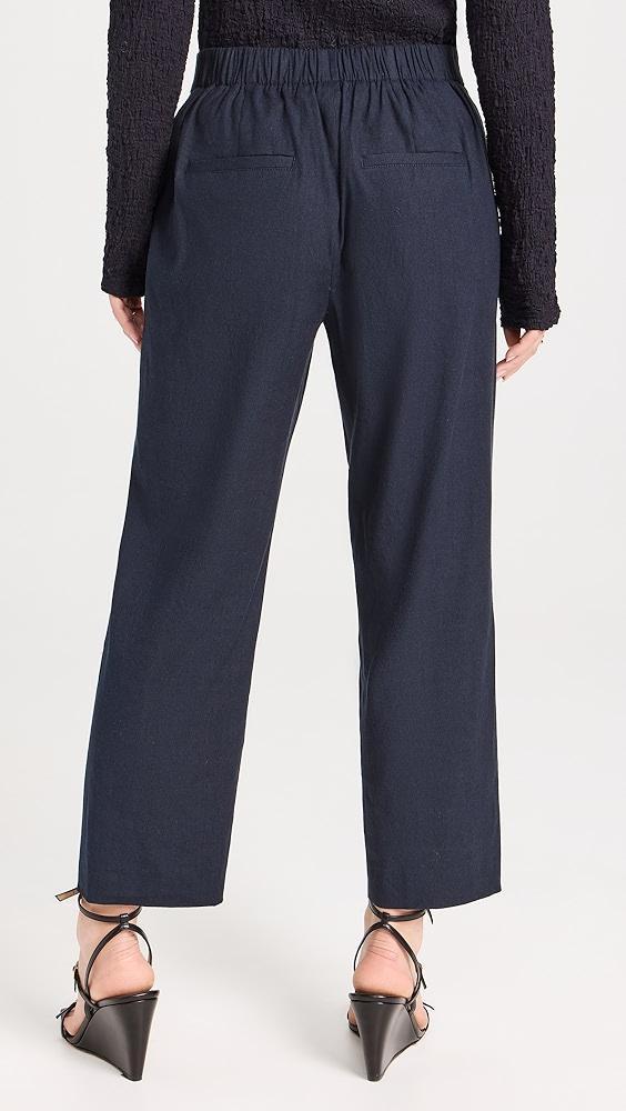 Vince Mid Rise Tapered Pull On Pants | Shopbop Product Image