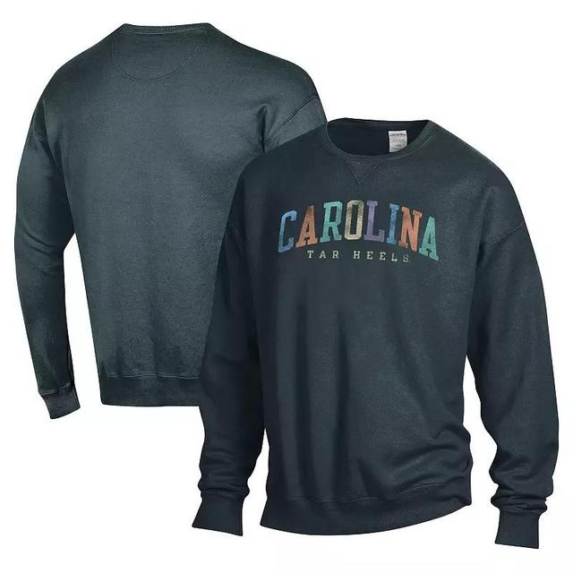 Comfortwash Womens Gray North Carolina Tar Heels Oversized Pullover Sweatshirt Product Image