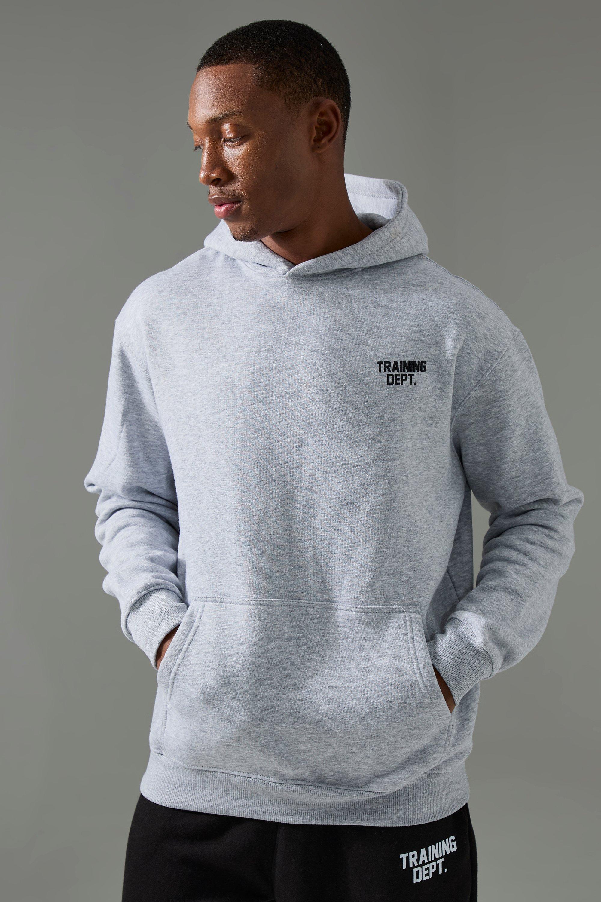 Training Dept. Oversized Hoodie | boohooMAN USA Product Image