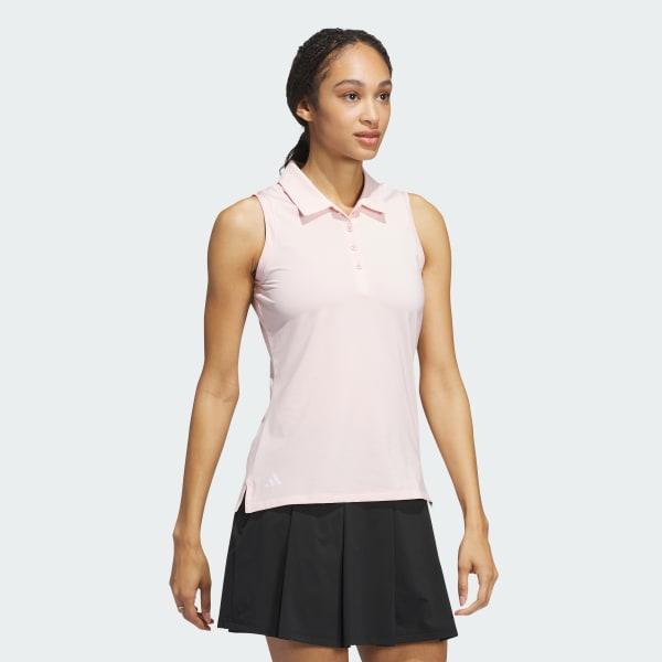 Ultimate365 Solid Sleeveless Polo Shirt Product Image