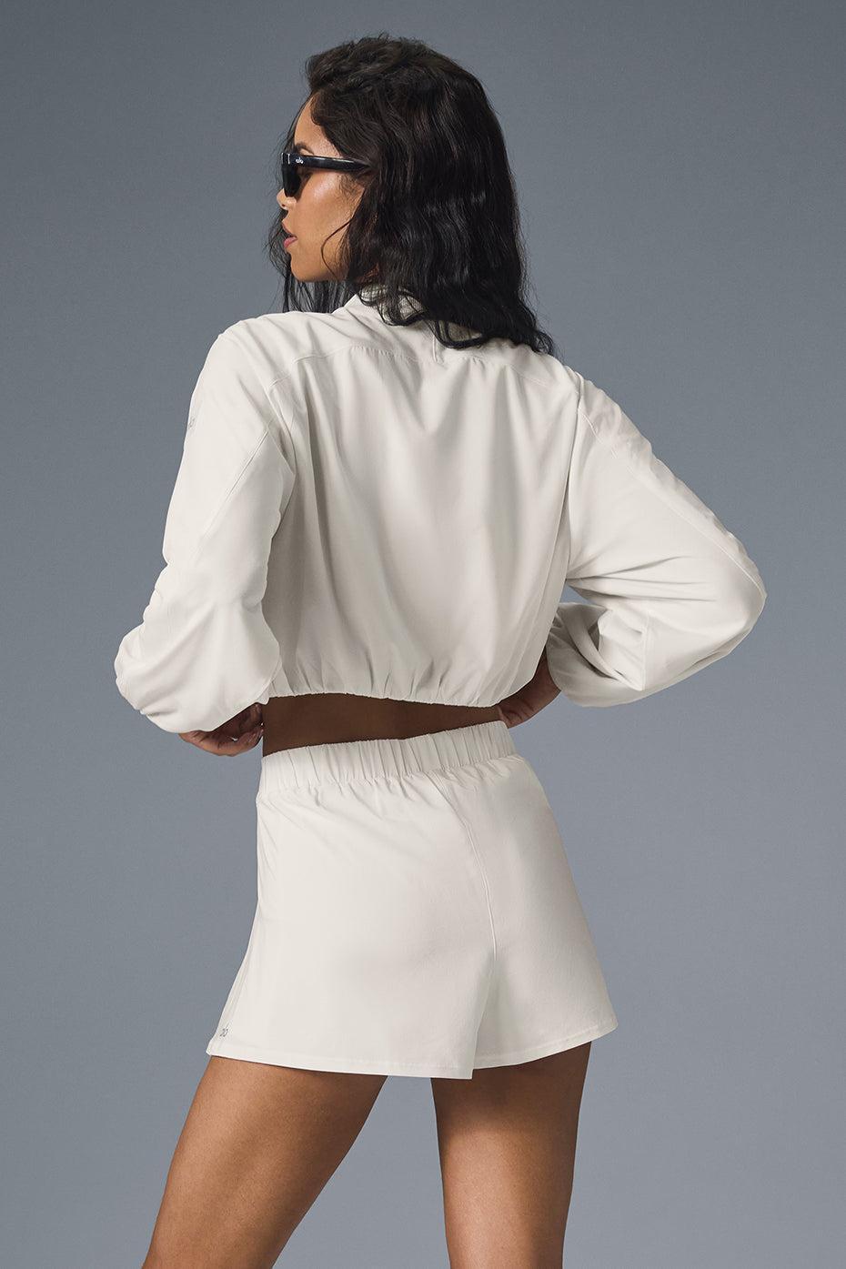 Tiebreaker Jacket - Ivory Female Product Image