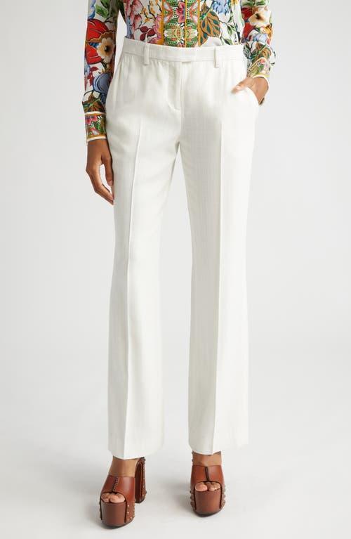 Etro Slub Texture Straight Leg Pants Product Image