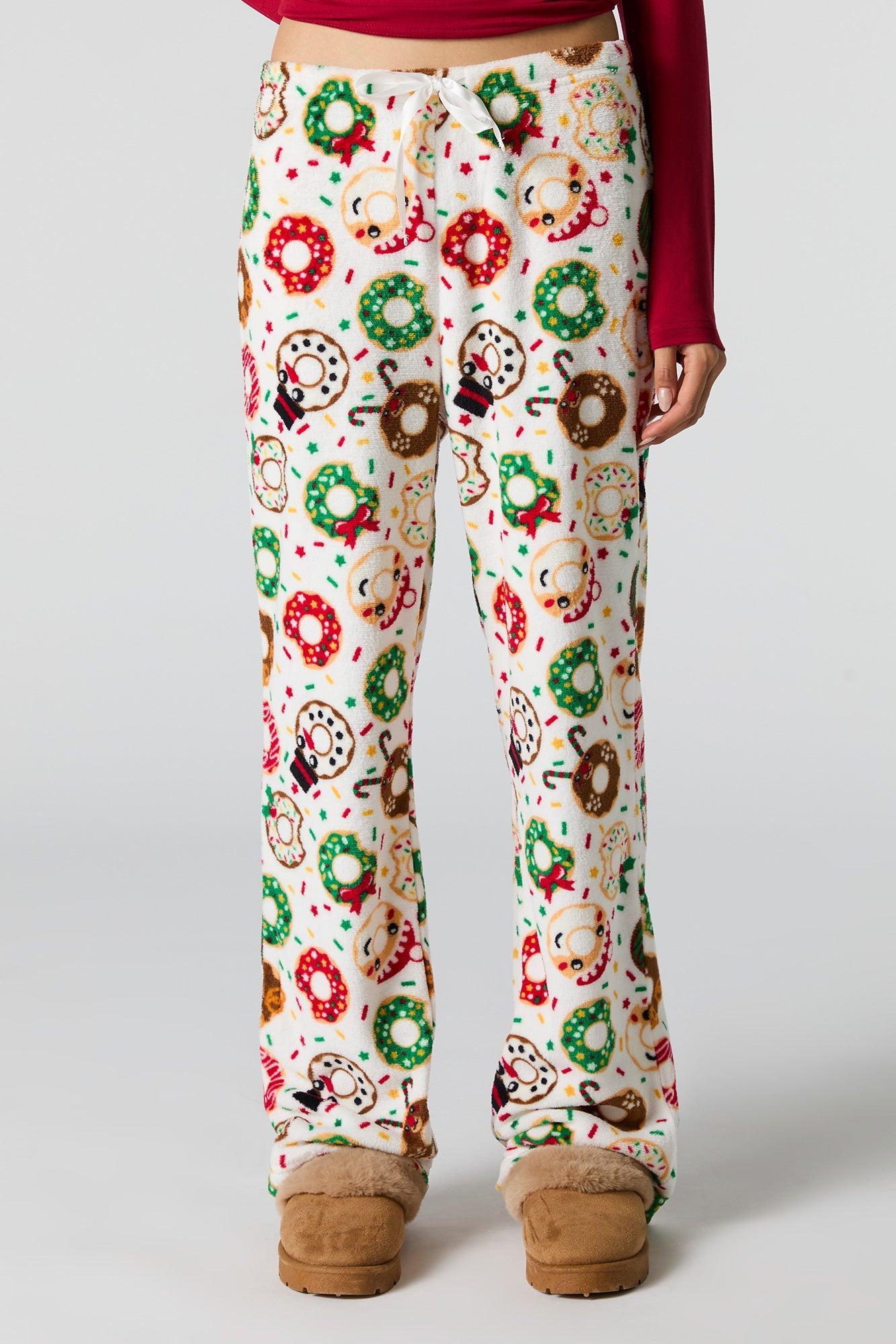 Womens Matching the Family Donut Dreams 2 Piece Pajama Set Female Product Image