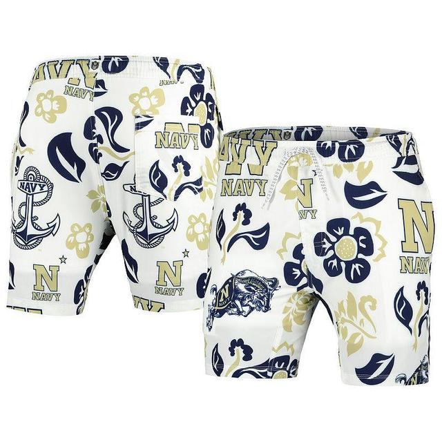 Mens Wes & Willy Navy Midshipmen Vault Tech Swimming Trunks Product Image