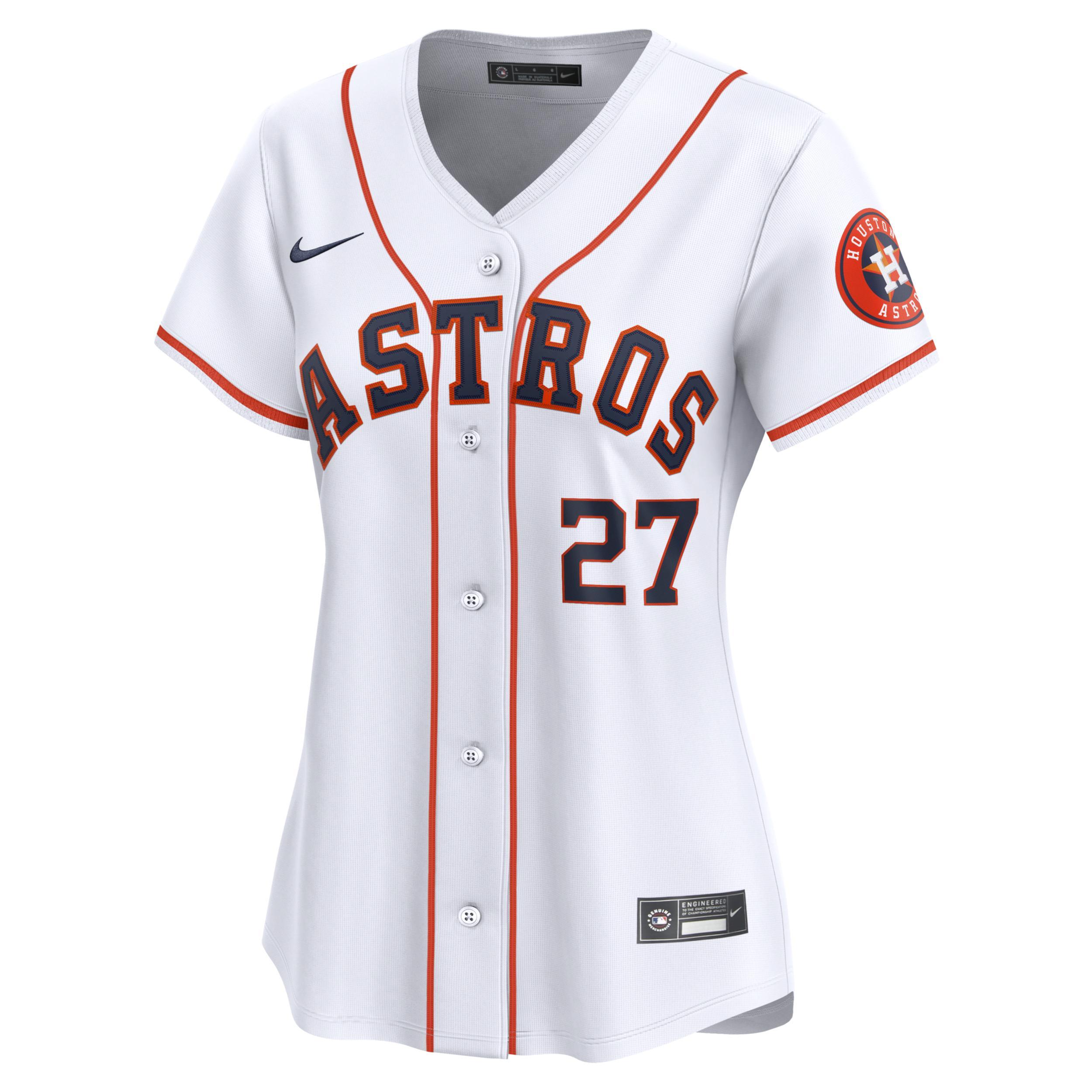 Womens Nike Jose Altuve Houston Astros Home Limited Player Jersey Product Image