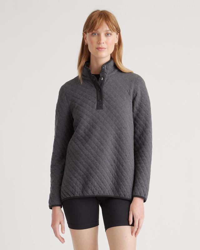 Women's Reversible Quilted Pullover Product Image