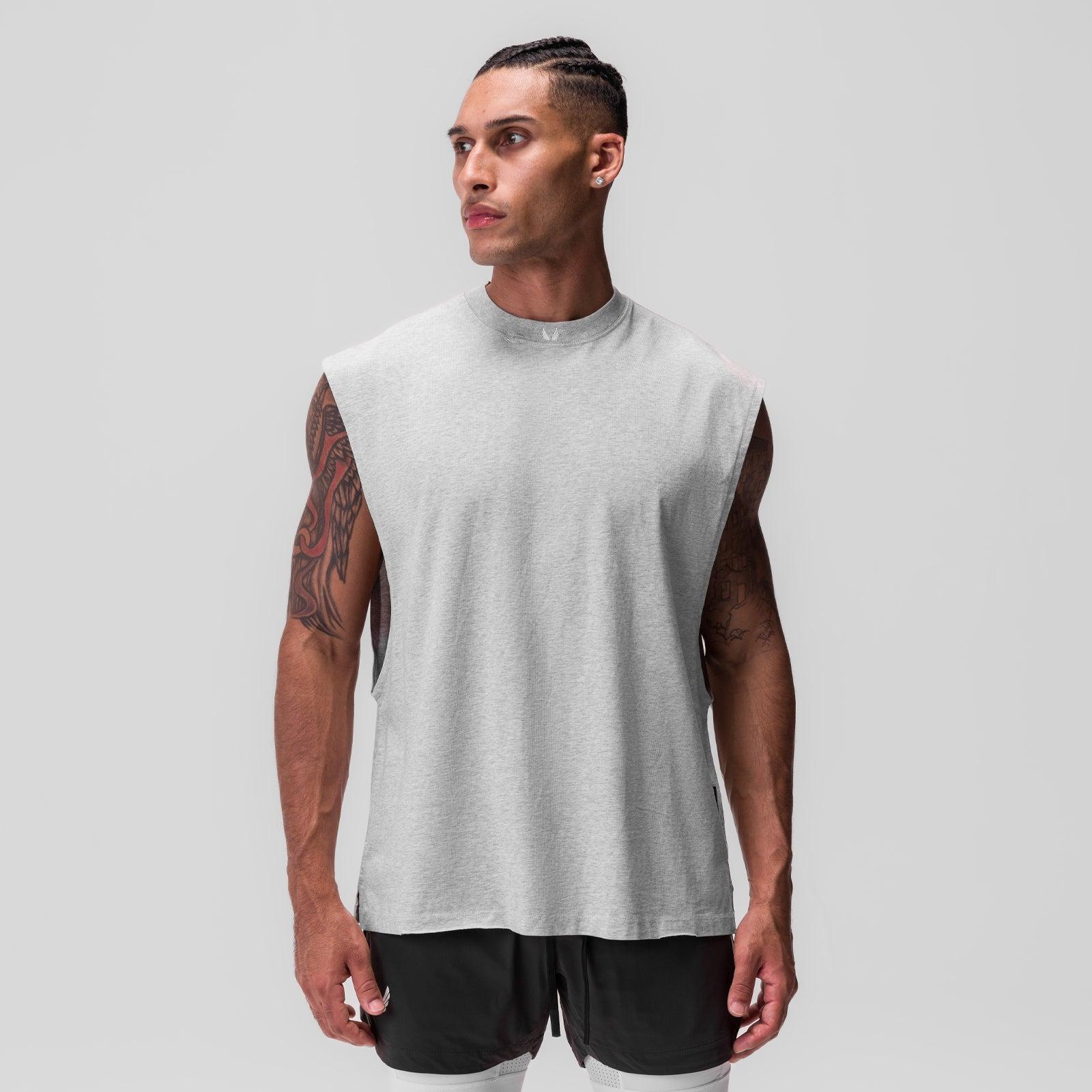 0845. Tech Essential™ Rocker Cutoff - Heather Grey Product Image