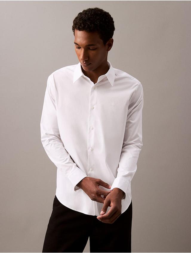 Cotton Stretch Classic Button-Down Shirt Product Image