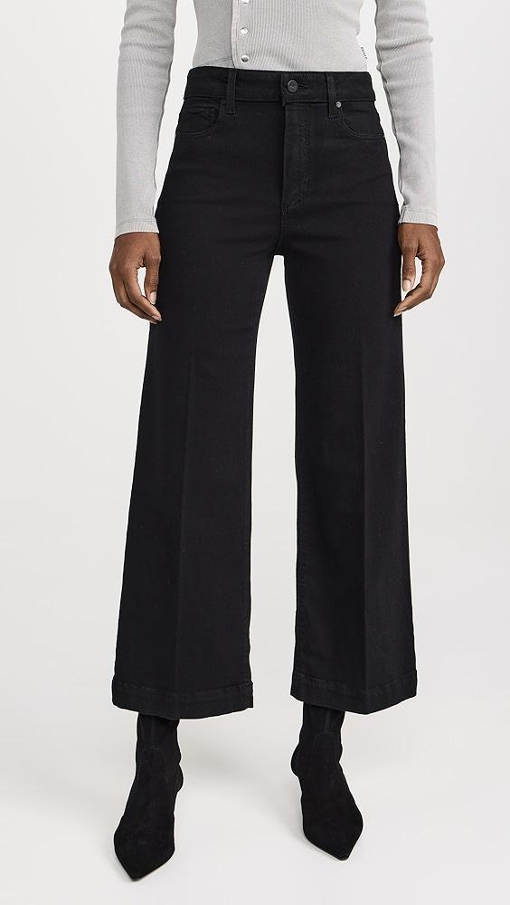 PAIGE Anessa Black Shadow Jeans | Shopbop Product Image