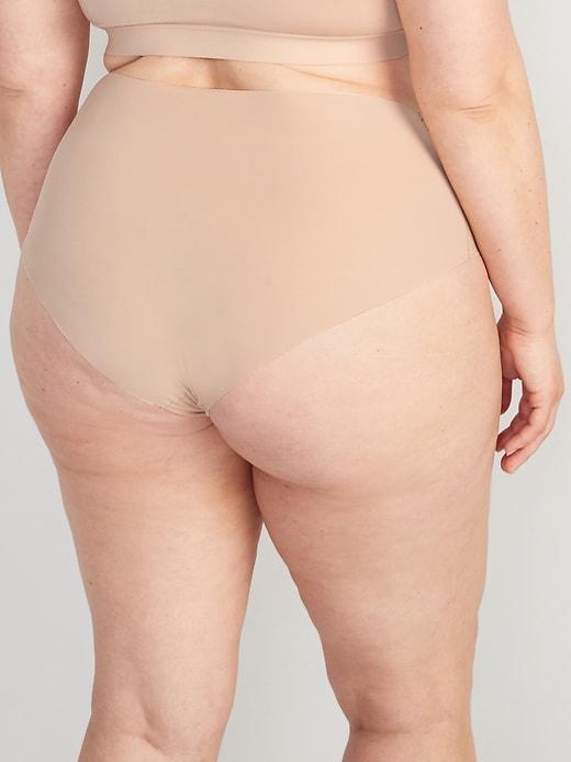 High-Waisted No-Show Brief Underwear Product Image