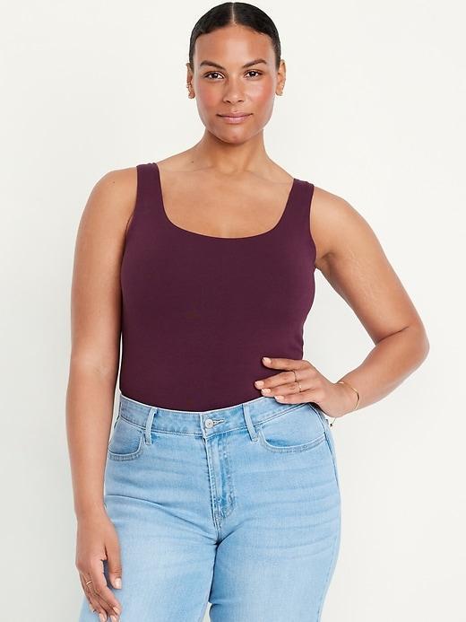 Double-Layer Crop Tank Top Product Image