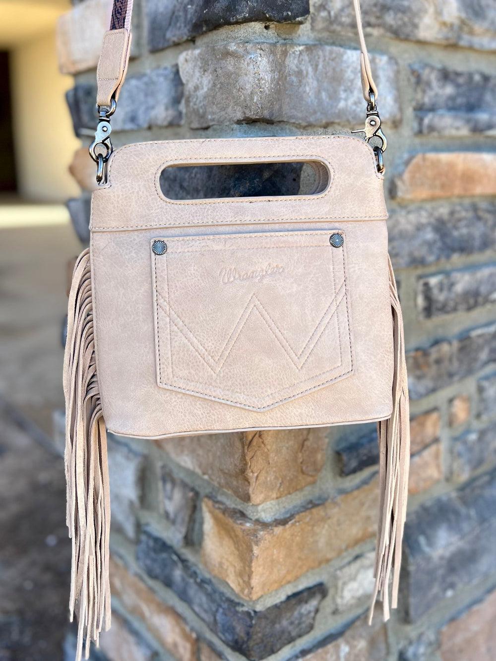 Montana West Embroidered Fringe Boot Bag- 2 Colors Product Image