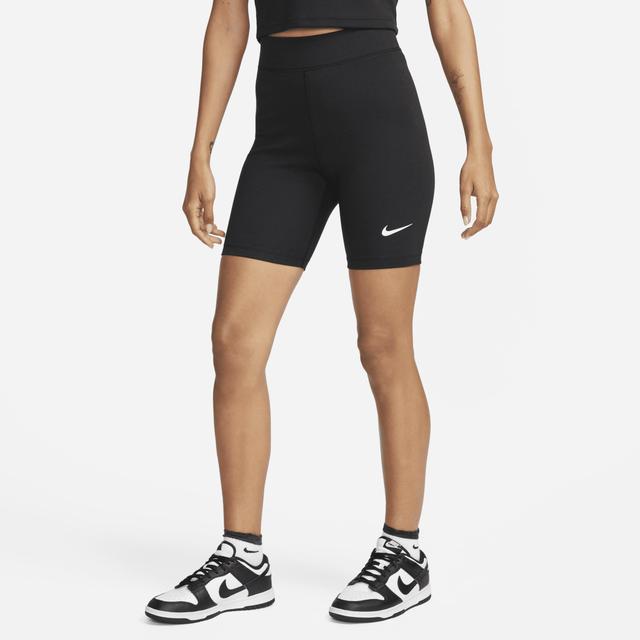 Nike Womens Sportswear Essential High-Waisted 8 Biker Shorts Product Image