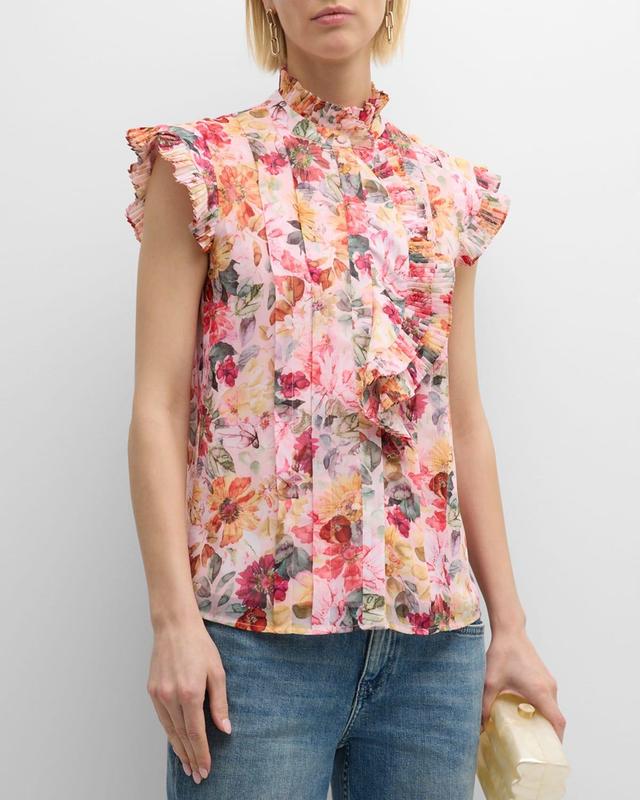 Womens The Chloe Printed Blouse Product Image