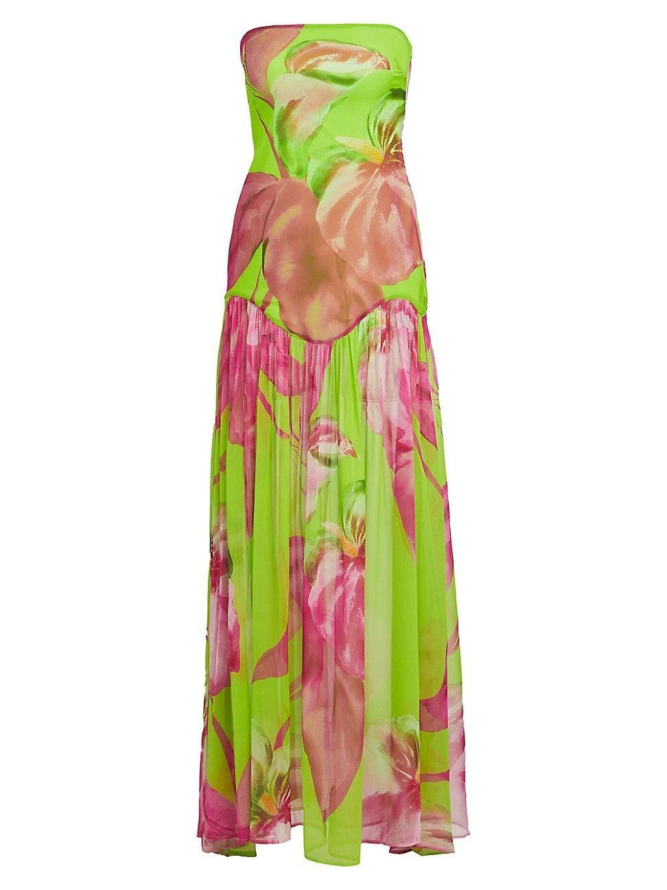 retrofete Marisol Dress Green. (also in L). Product Image